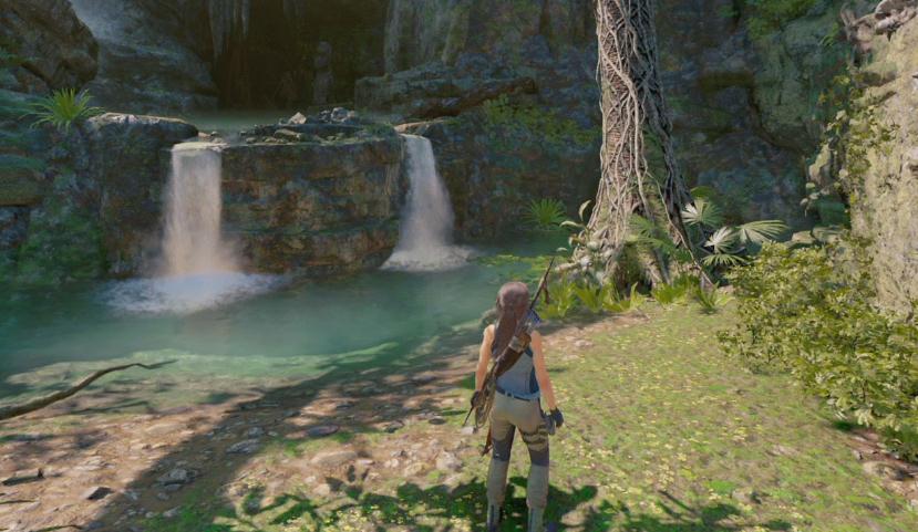 古墓丽影怎么攀爬冰墙