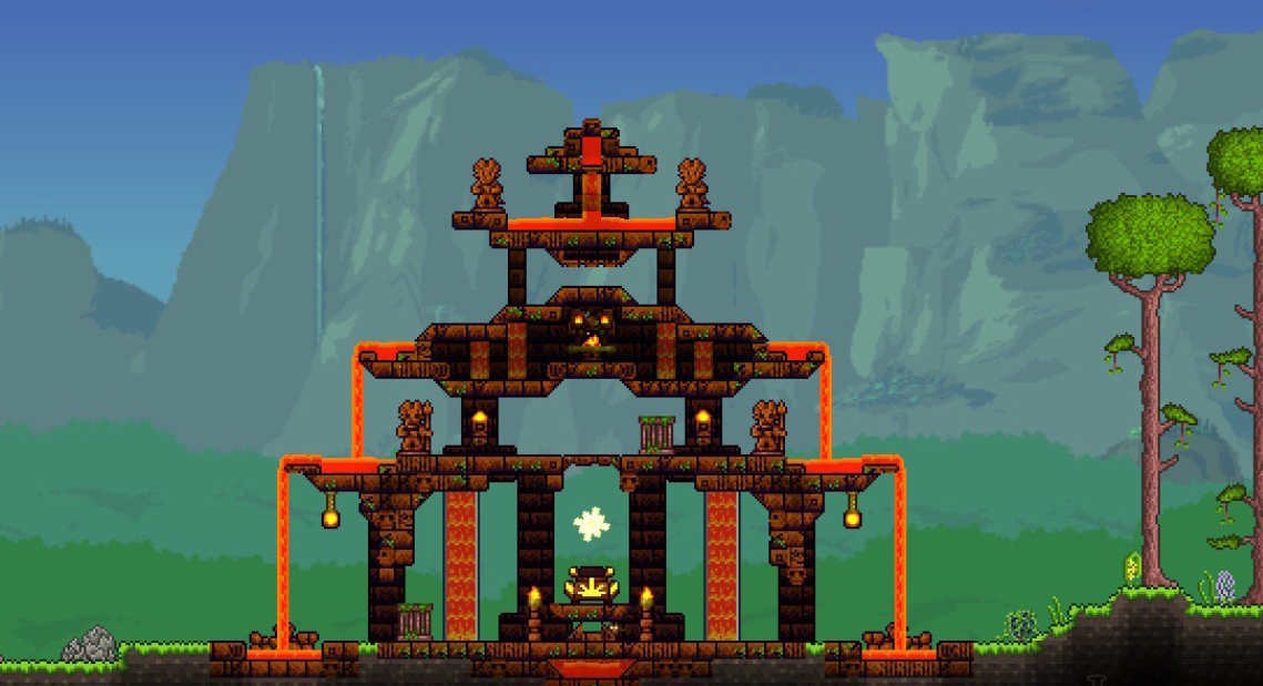 泰拉瑞亚怎么快速寻找空岛