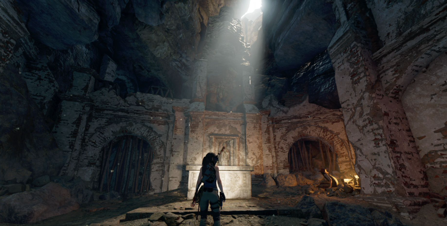 古墓丽影暗影雕像重组怎么进