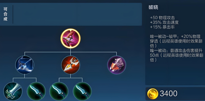 王者荣耀中后羿怎么出装