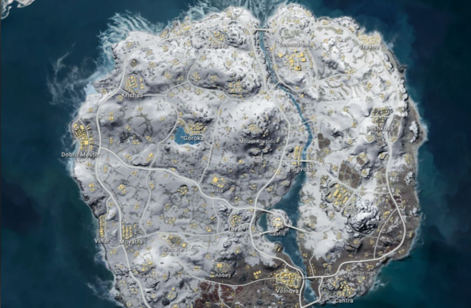 绝地求生冰雪地图怎么玩