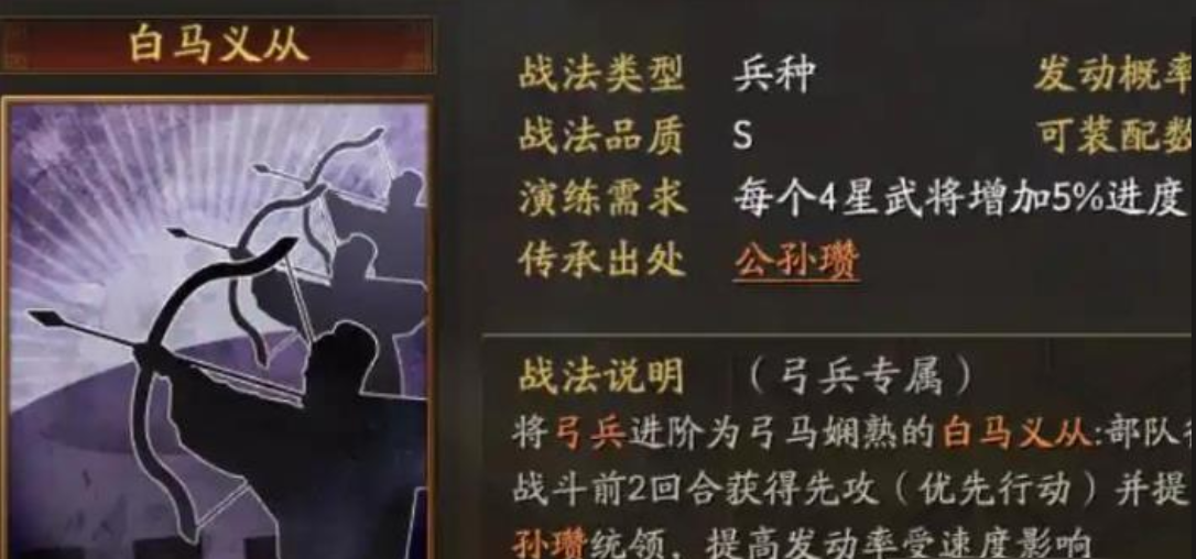 三国志战略版弓兵特殊兵种怎么选