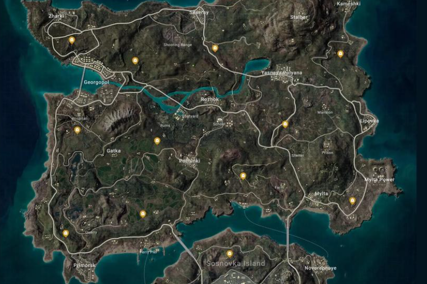 绝地求生如何标点路线