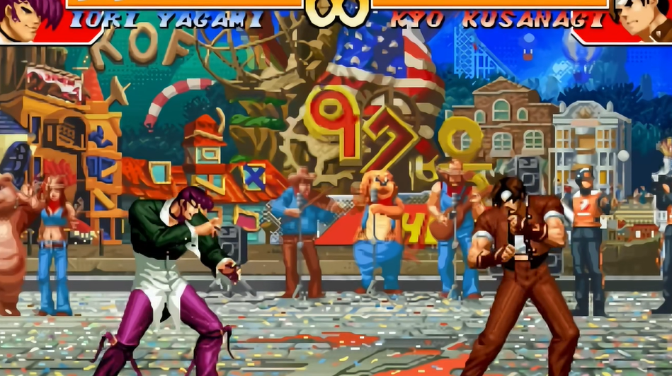 拳皇97怎么空中防守