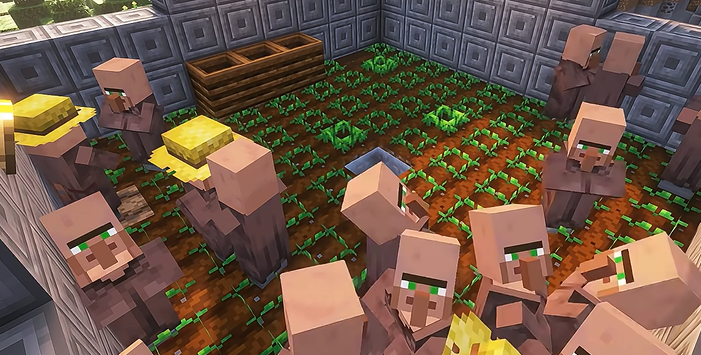 我的世界什么样的村民会种地