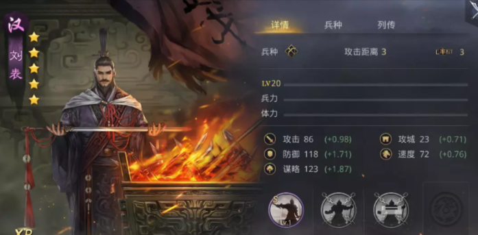 率土之滨里的刘虞怎么分配属性点