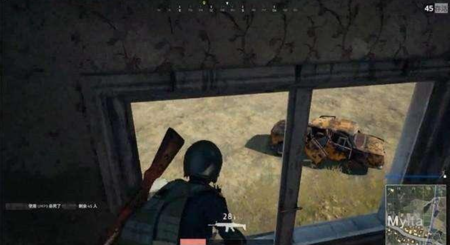 绝地求生如何跳窄窗