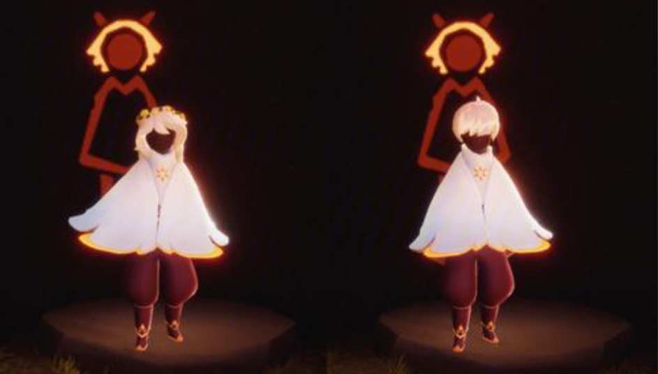 光遇灯笼裤黑脸怎么搭配 光遇灯笼裤黑脸怎么搭配