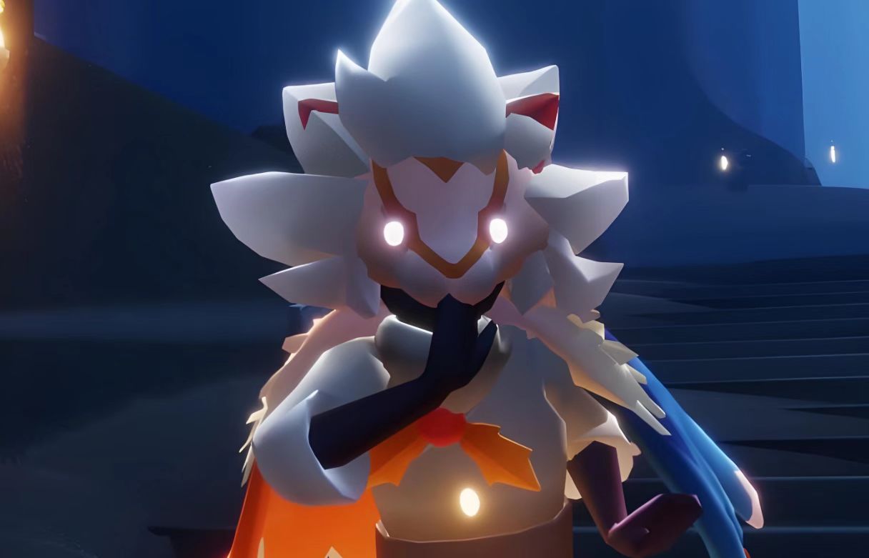 光遇狮子头黑脸配什么斗篷