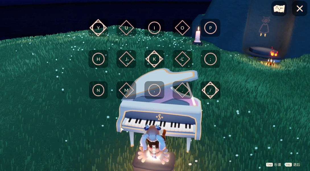 光遇的琴怎么快速练