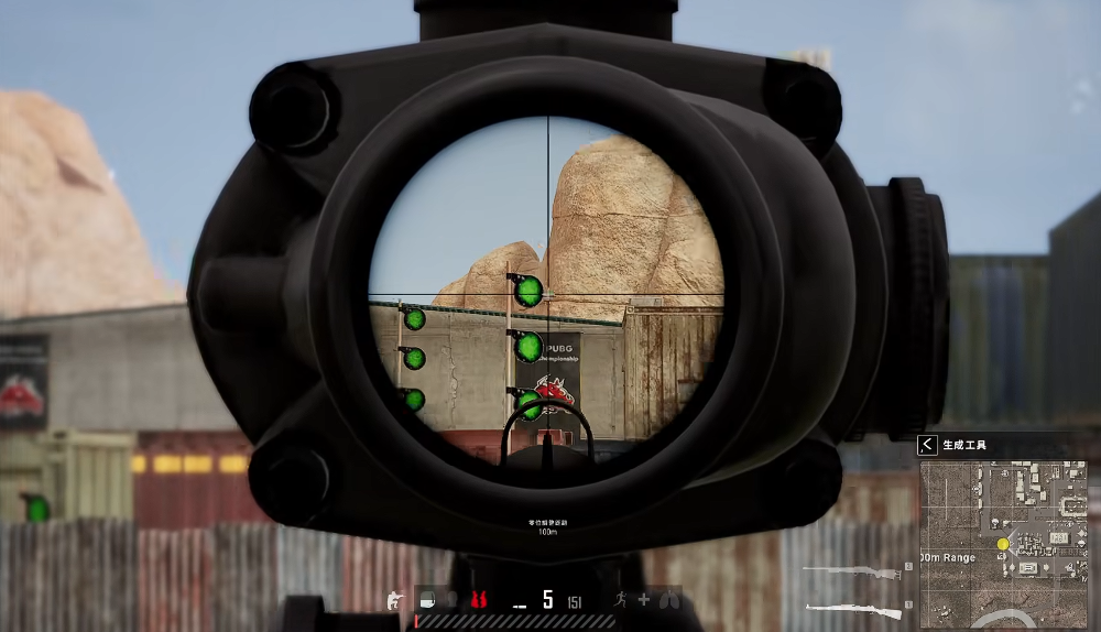 绝地求生怎么改瞬狙