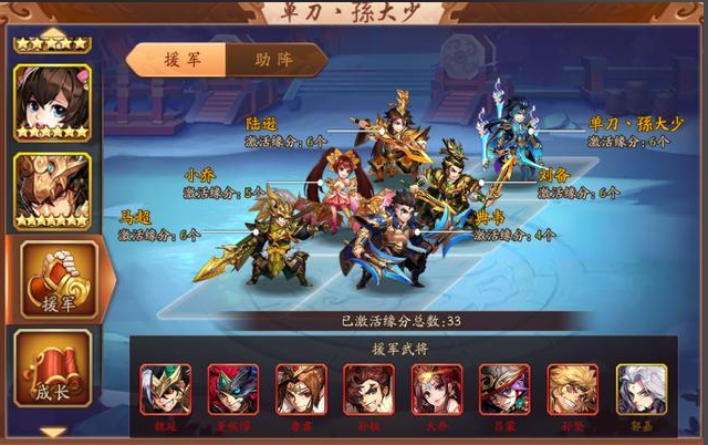 少年三国志二助阵应该怎么搭配