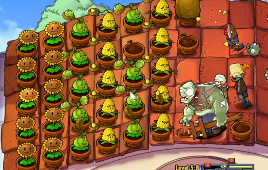 植物大战僵尸95版58怎么过 植物大战僵尸95版58怎么过