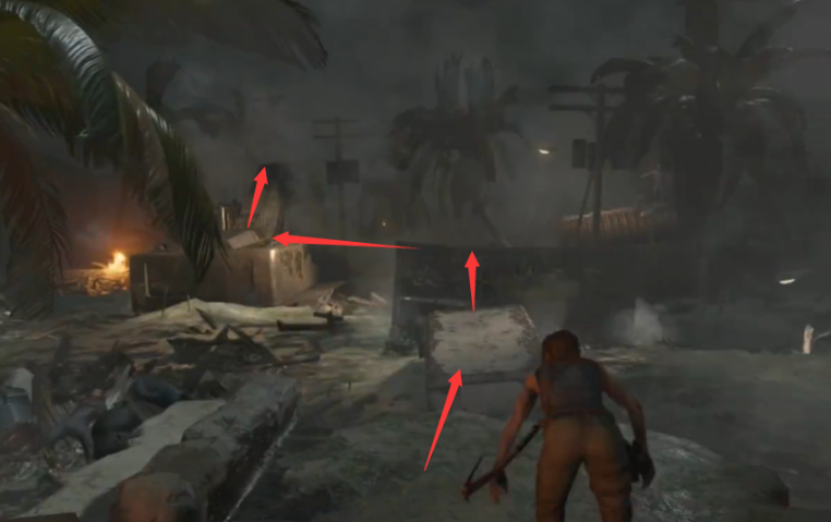 古墓丽影暗影第三关漂流怎么过