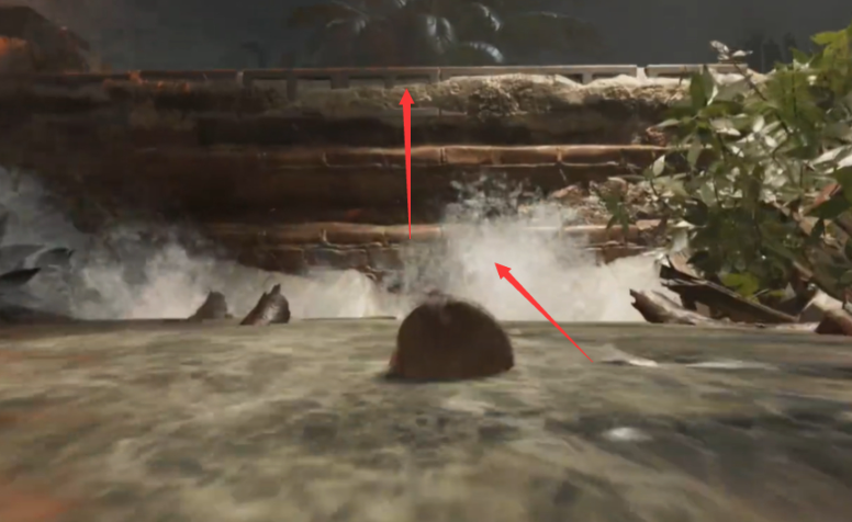 古墓丽影暗影第三关漂流怎么过