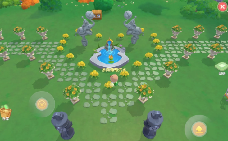 摩尔庄园简约花坛怎么布置 摩尔庄园简约花坛怎么布置