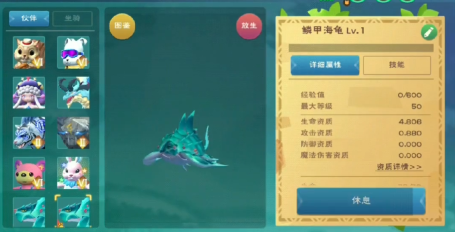 创造与魔法鳞甲海龟饲料怎么做 创造与魔法鳞甲海龟饲料怎么做