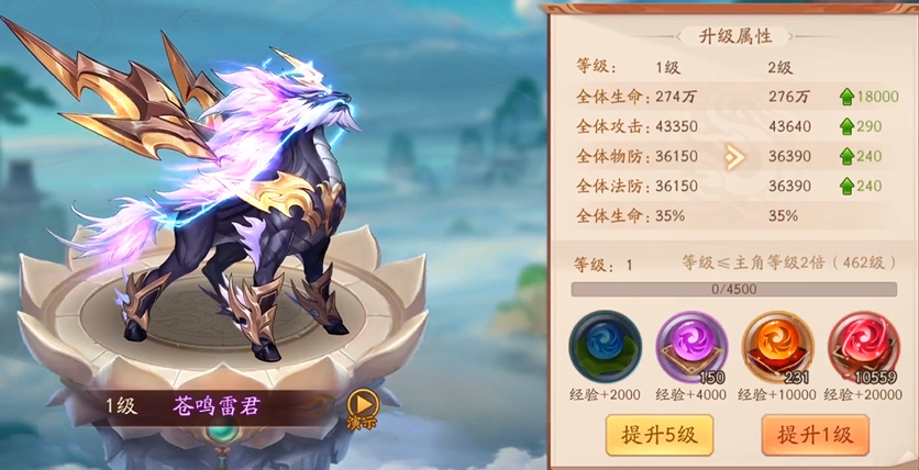 少年三国志2等级多少级开启神兽 少年三国志2等级多少级开启神兽