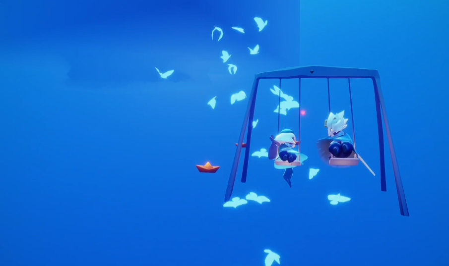 光遇克莱因蓝怎么互动 光遇克莱因蓝怎么互动