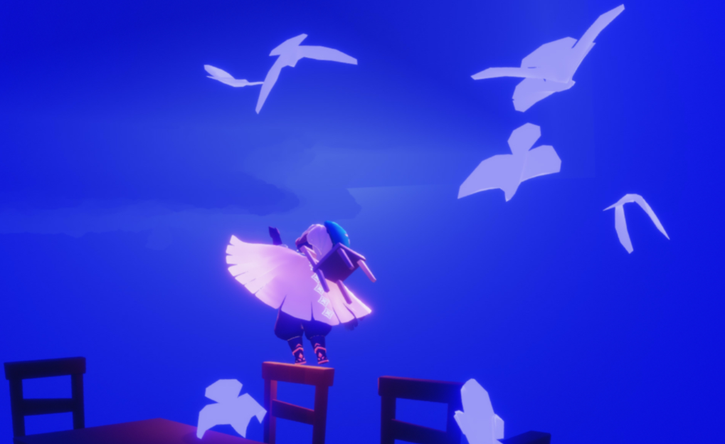 光遇克莱因蓝怎么互动 光遇克莱因蓝怎么互动