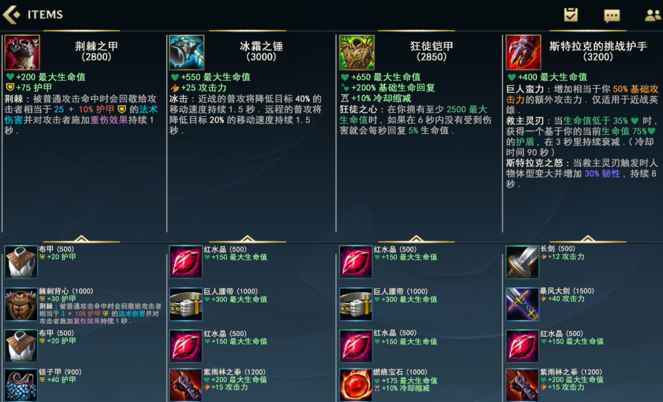 盖伦lol手游出装出什么 盖伦lol手游出装出什么