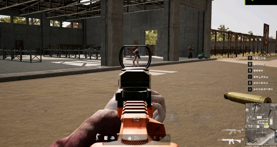 绝地求生如何拉枪线好