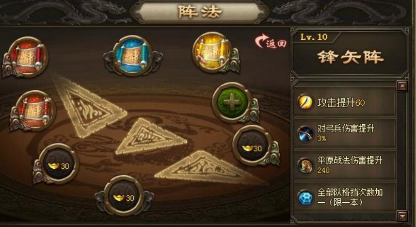 攻城掠地赵云用什么阵法