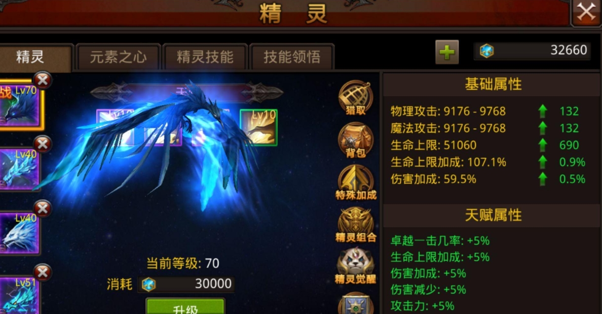 全民奇迹力魔带什么精灵