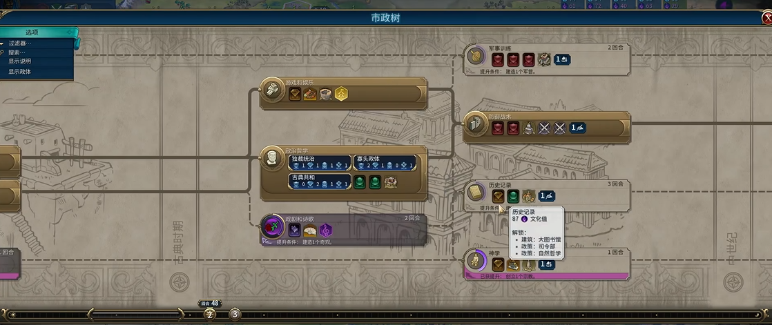 文明6封建主义市政怎么解锁