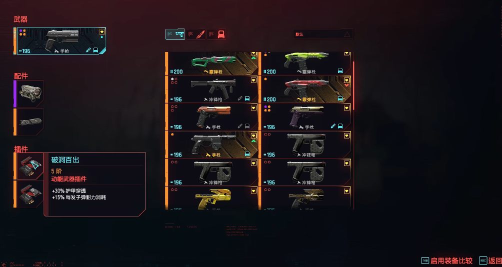 赛博朋克2077武器插件哪个强