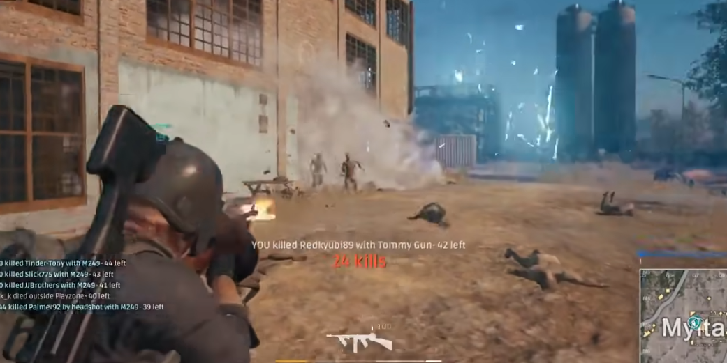 绝地求生丧尸模式怎么到桥上面