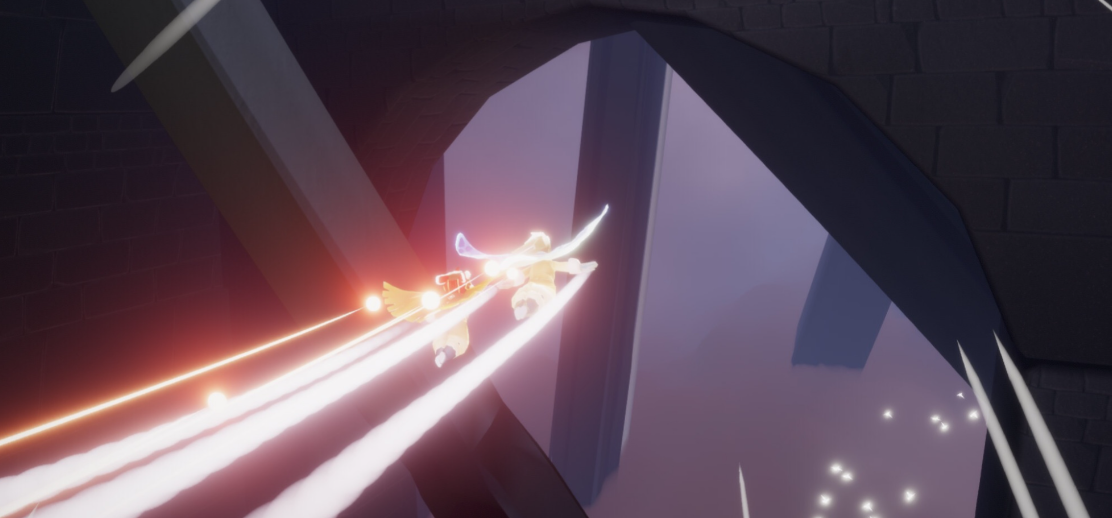 光遇飞行怎么着陆