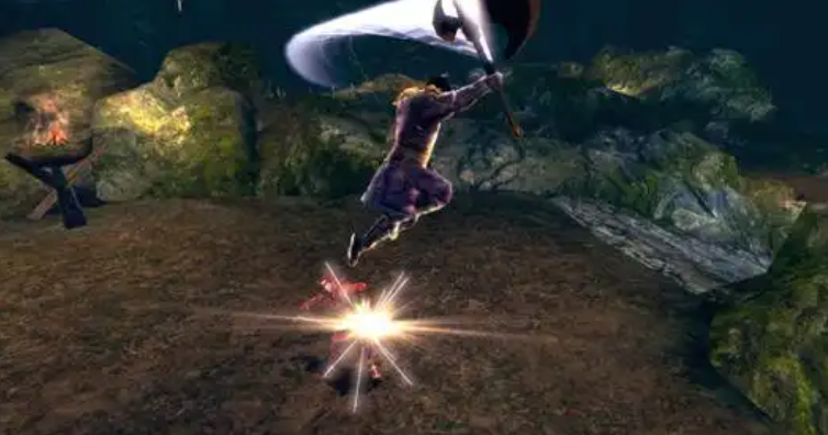 流星蝴蝶剑轻功坠地是什么