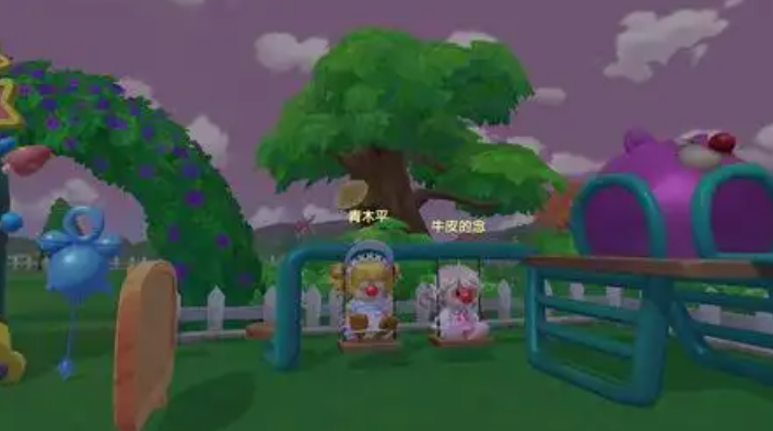 摩尔庄园透明秋千怎么放双层