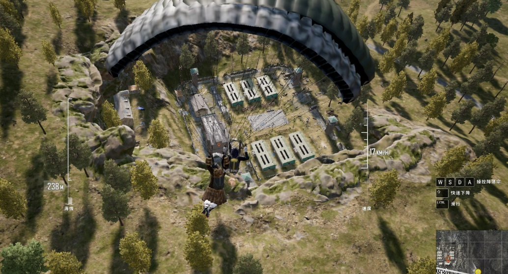 绝地求生如何快速落地 绝地求生如何快速落地