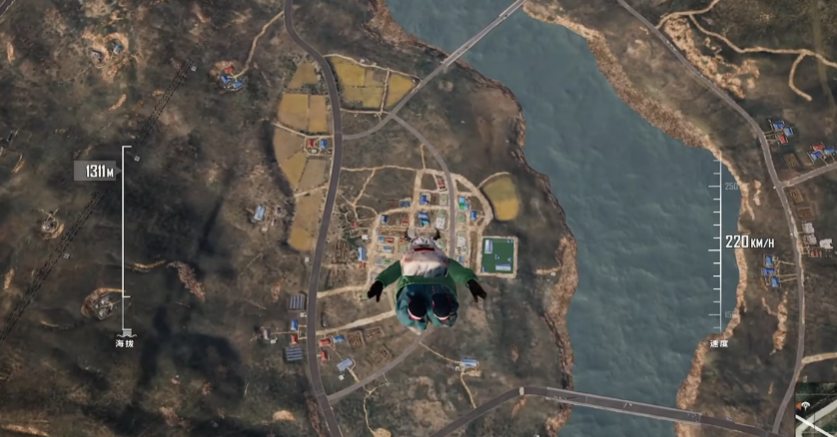 绝地求生如何快速落地 绝地求生如何快速落地