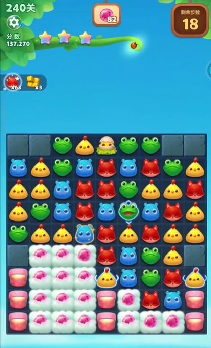 开心消消乐240关怎么玩