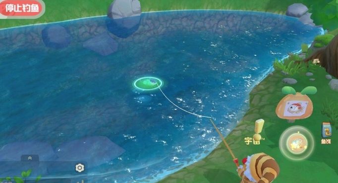 摩尔庄园磨锵鱼怎么钓