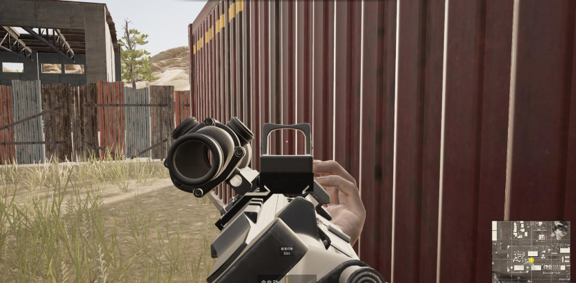 绝地求生中如何探头射击