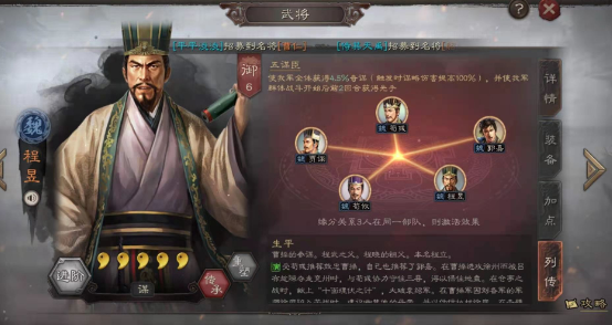 三国志战略版程昱带什么战法