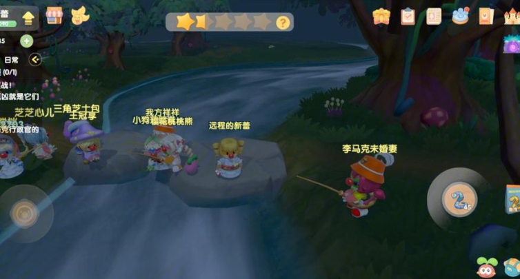 摩尔庄园黑暗森林怎么钓鱼