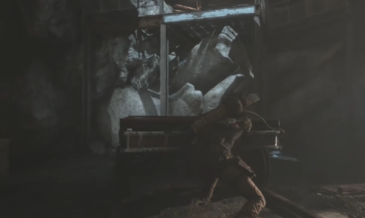 古墓丽影崛起废弃矿坑怎么过