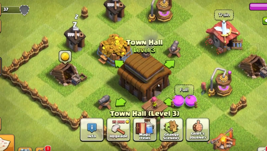 部落冲突怎么防偷资源