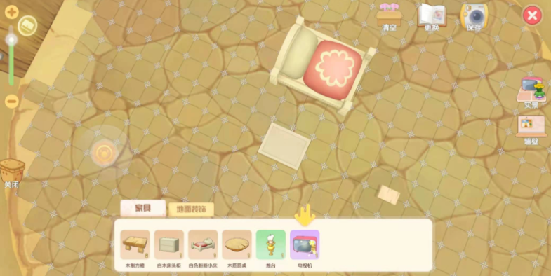 摩尔庄园家具怎么放家里