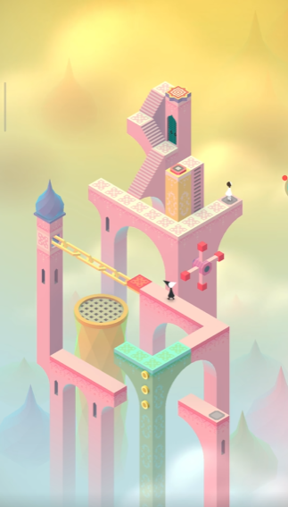 纪念碑谷木质门怎么开门