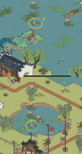 江南百景图桃花坞怎么摆