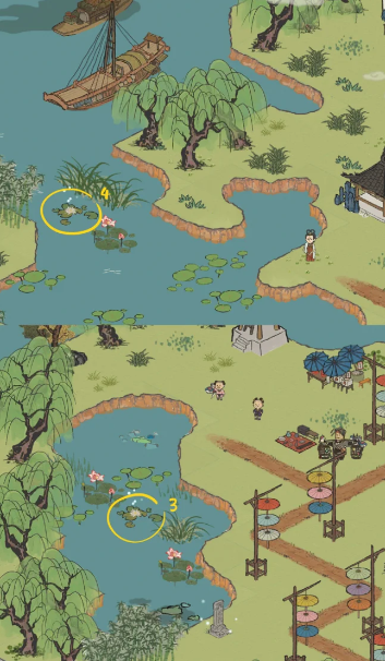 江南百景图桃花坞怎么摆