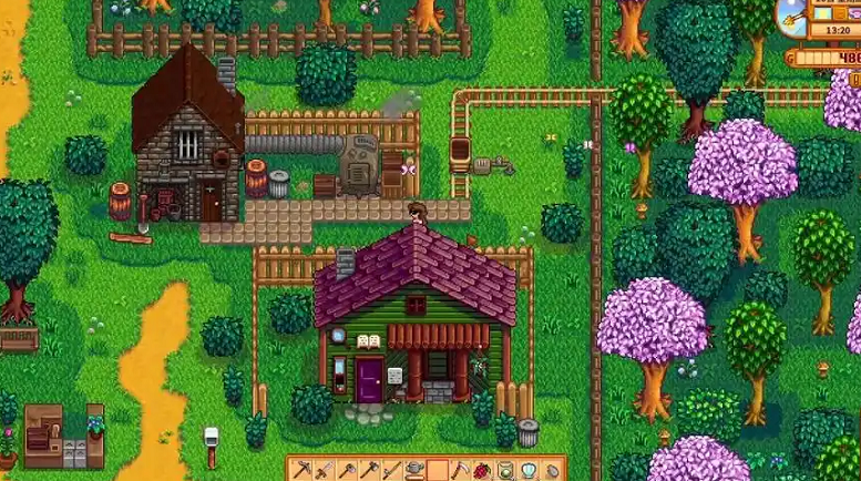 星露谷物语怎么铺路