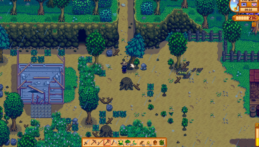 星露谷物语怎么铺路