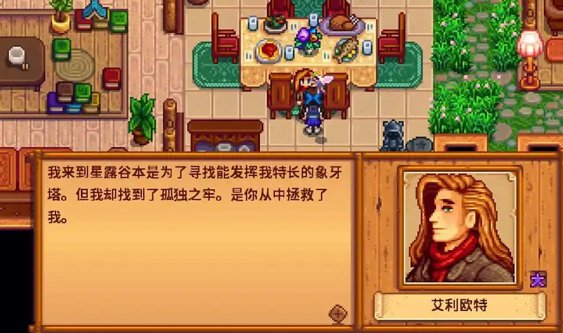 星露谷物语艾欧利特在哪